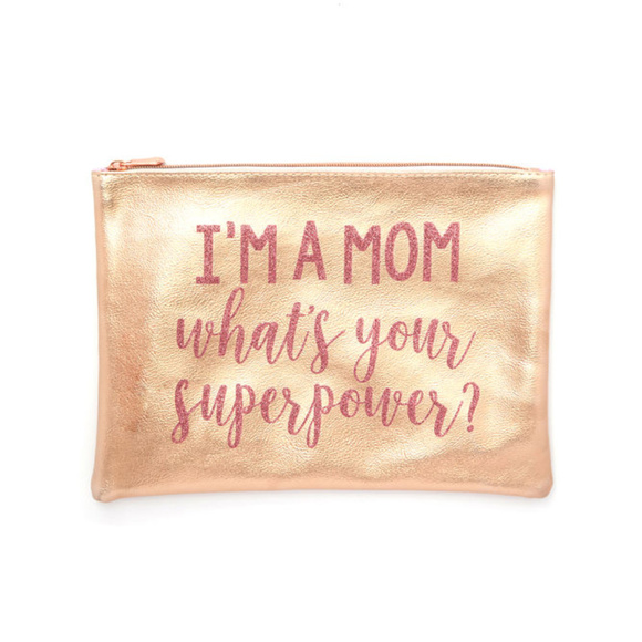 Handbags - 🆕  Mom's Superpower Zipper Pouch
